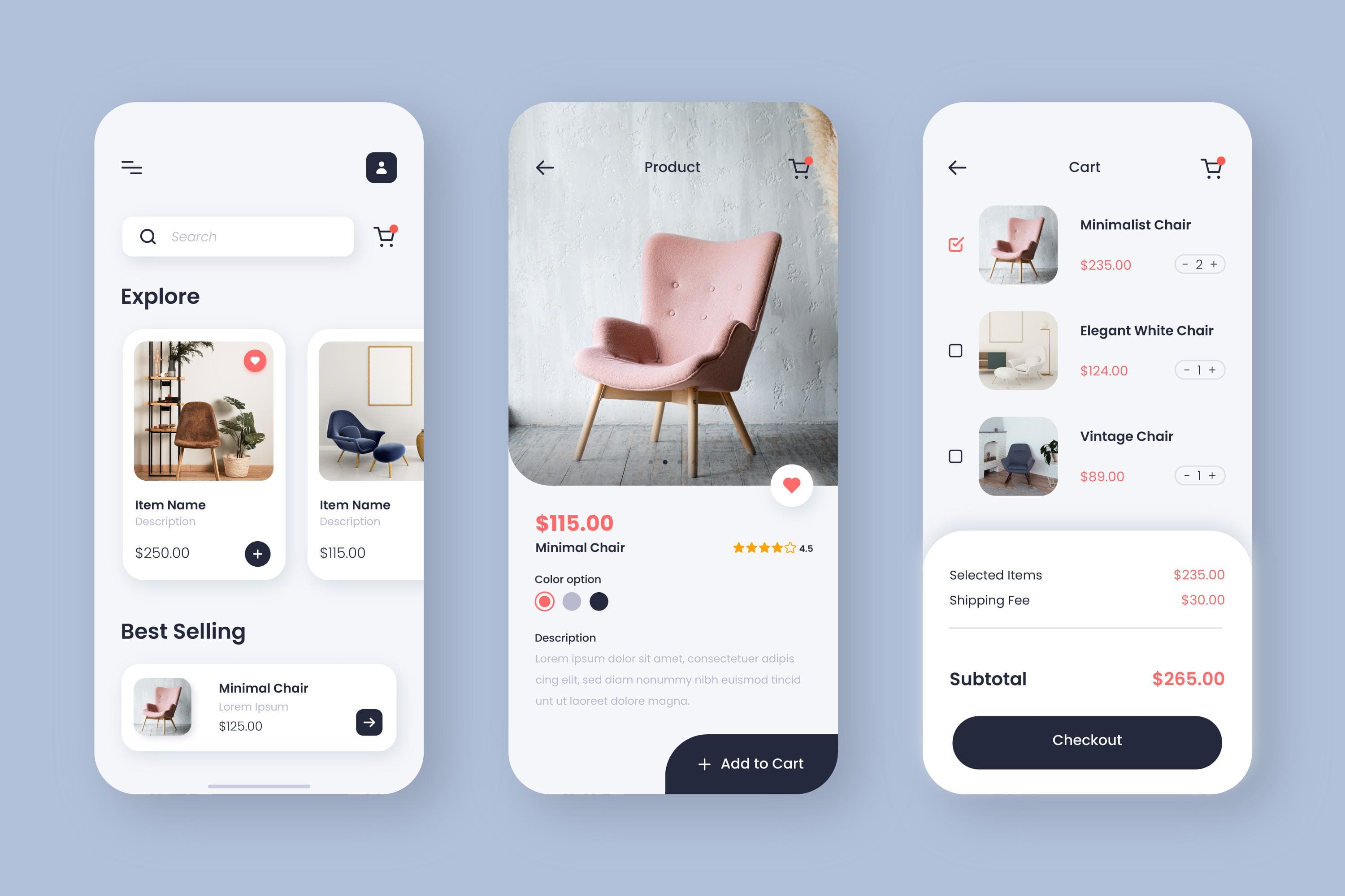 Ecommerce App (Flutter)